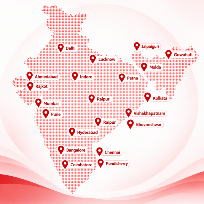 Service markets across India